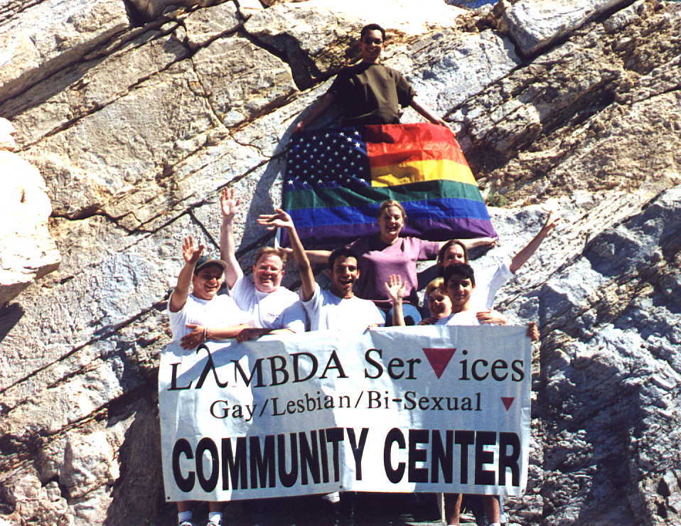 Community Center staff on Mt. Franklin